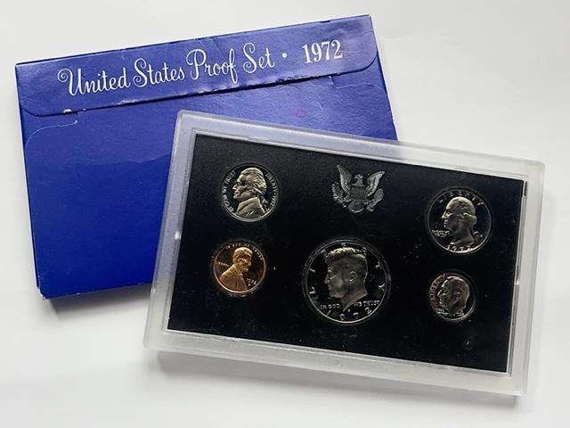 1972 U.S. Mint Proof Set (5-coins) (1 of 3)