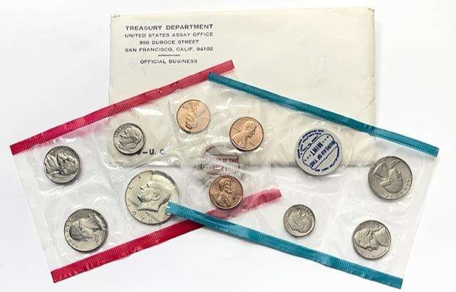 1970 United States Uncirculated Mint Set (10-coins) (1 of 3)