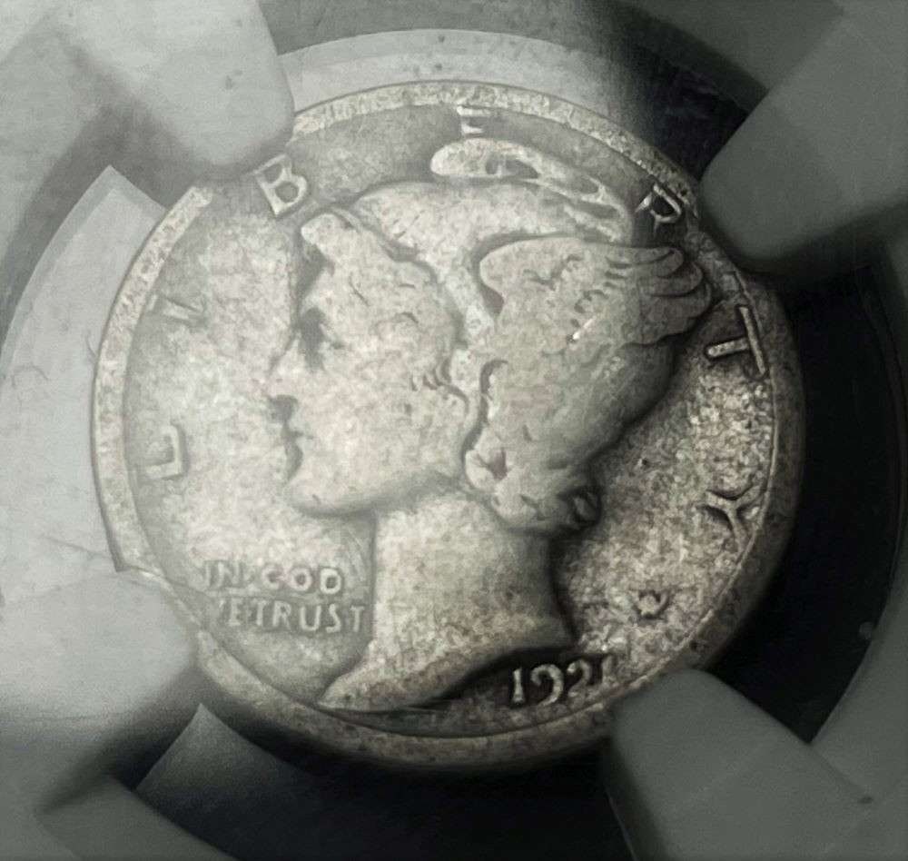 1921 Mercury Silver Dime NGC AG3 (1 of 4)