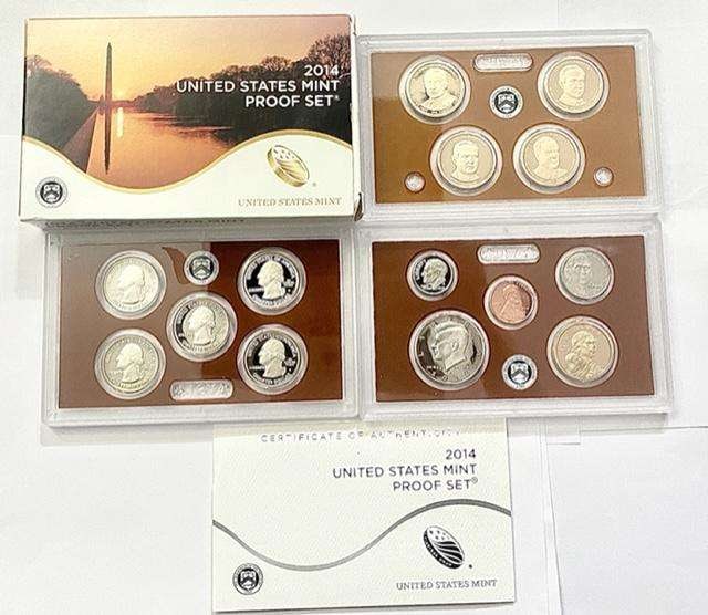 2014 U.S. Mint Proof Set (14-coins) (1 of 5)