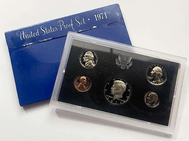 1971 U.S. Mint Proof Set (5-coins) (1 of 3)