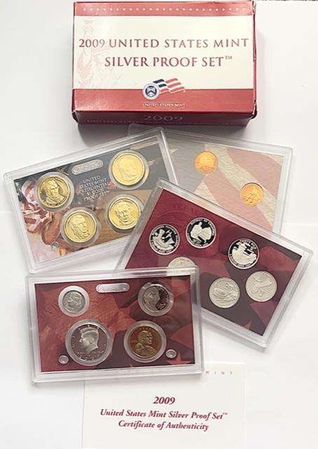 2009 U.S. Mint Silver Proof Set (18-coins) (1 of 6)