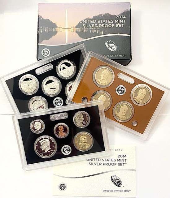 2014 U.S. Mint Silver Proof Set (14-coins) (1 of 5)
