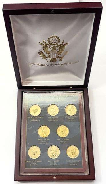 2015 United States Presidential Uncirculated Golden Dollar Gallery (8-coins) (1 of 5)