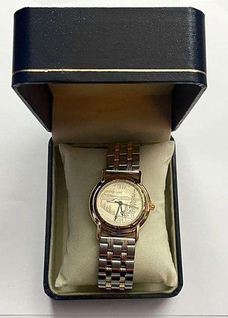 Statehood State Quarter Wrist Watch 2005 Oregon (needs pin) (1 of 6)