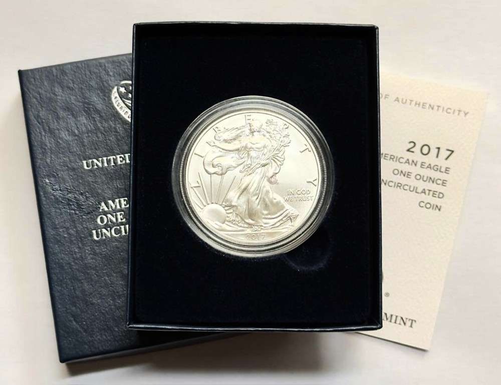 2017(W) U.S. Mint American Silver Eagle - OGP (1 of 4)