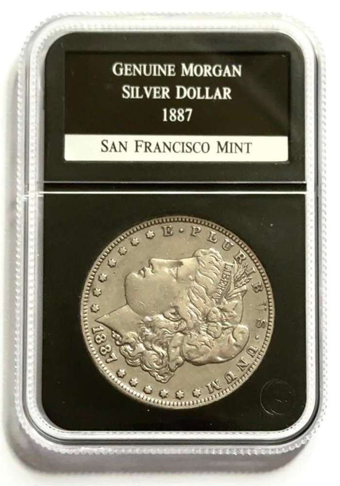 1887-S Morgan Silver Dollar (1 of 2)