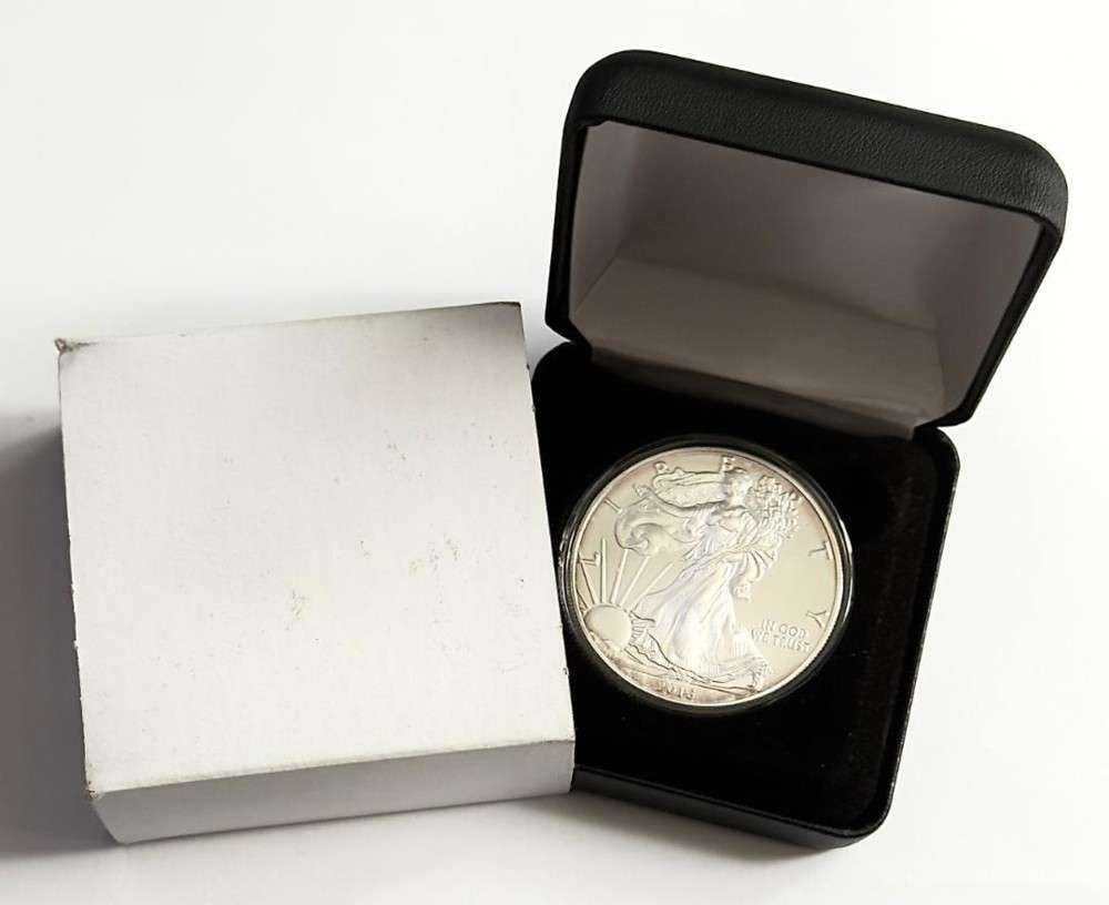 2016 American Silver Eagle Littleton Coin Company (No COA): Winner shall receive the exact coin shown here. (SJ/B)