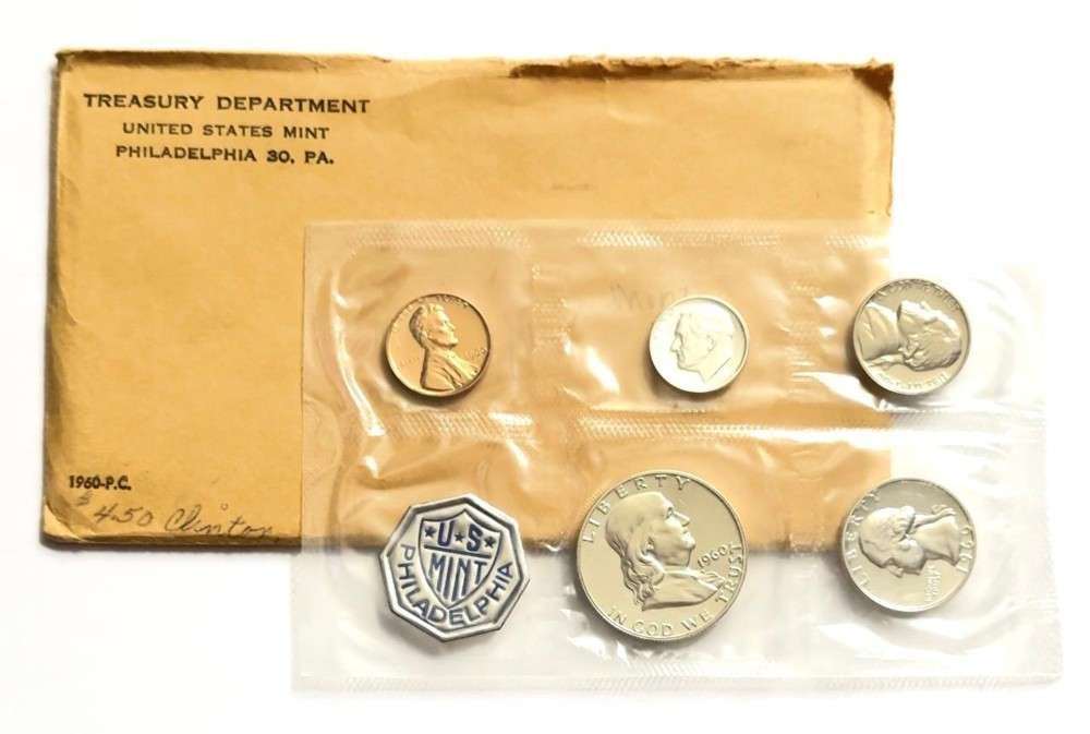1960 U.S. Mint Silver Proof Set (5-coins) (1 of 4)