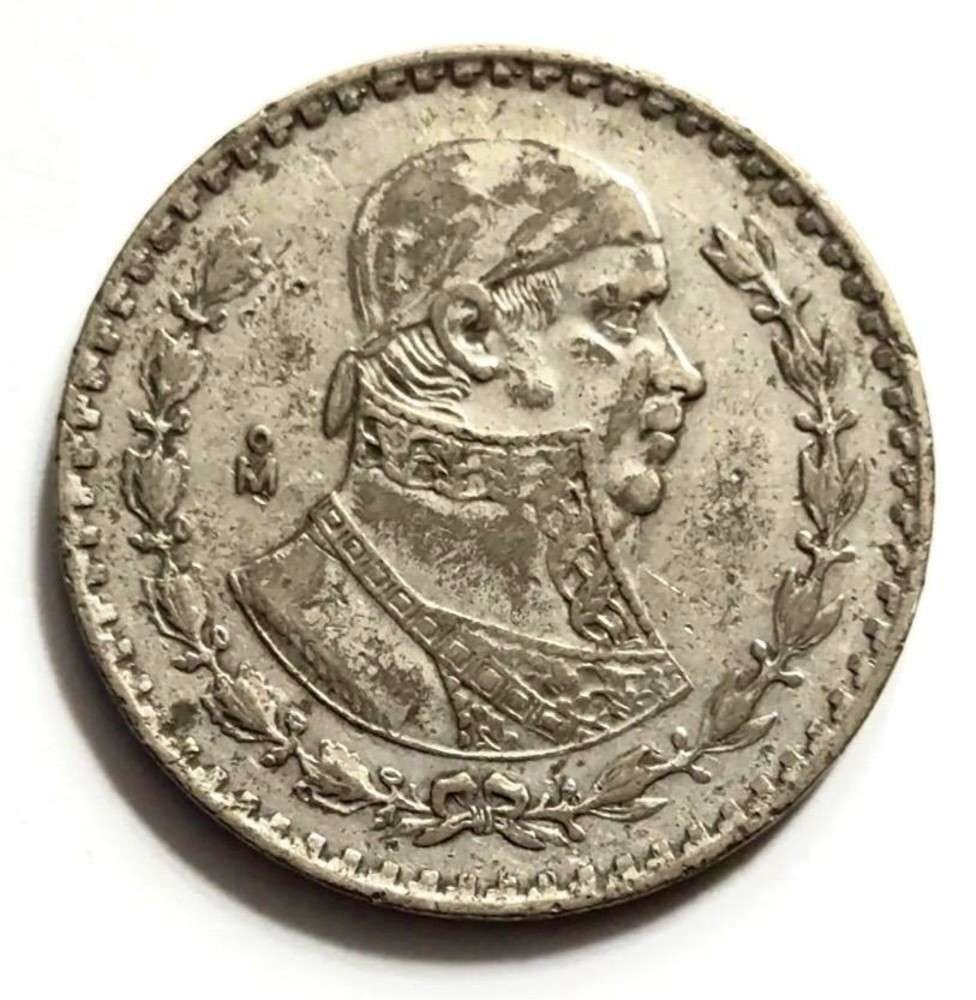 1962 Mexico 1 Peso BU .0514 ozt ASW .100 Silver (1 of 2)