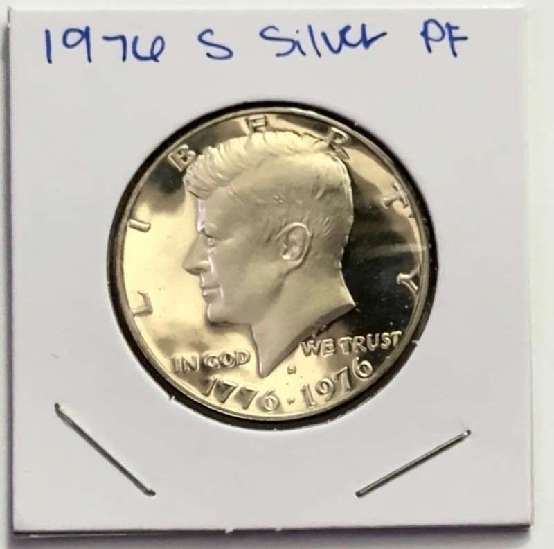 1976-S Kennedy Proof 40% Silver Half Dollar (1 of 2)