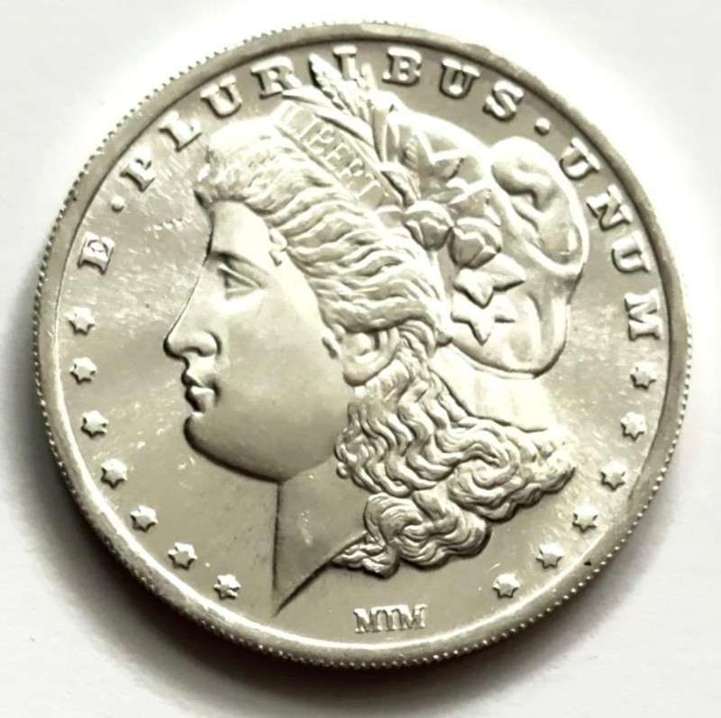 Morgan Dollar Design 1 ozt .999 Silver (1 of 2)
