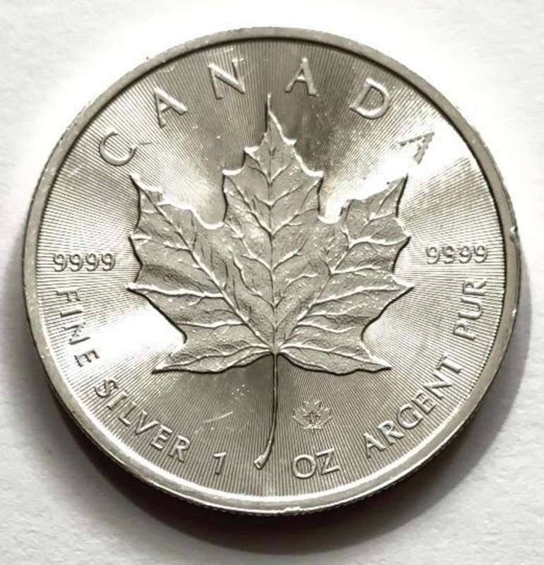 2014 Canada $5 Maple Leaf 1 ozt .9999 Silver (1 of 2)