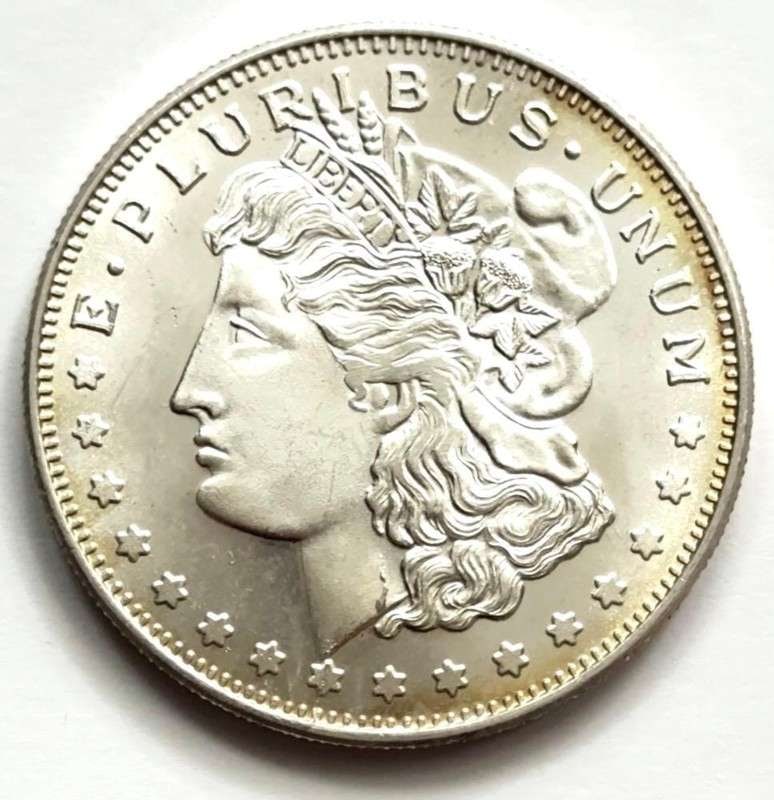 Morgan Dollar Design 1 ozt .999 Silver: Winner shall receive the exact round shown here. (SJ/FT)