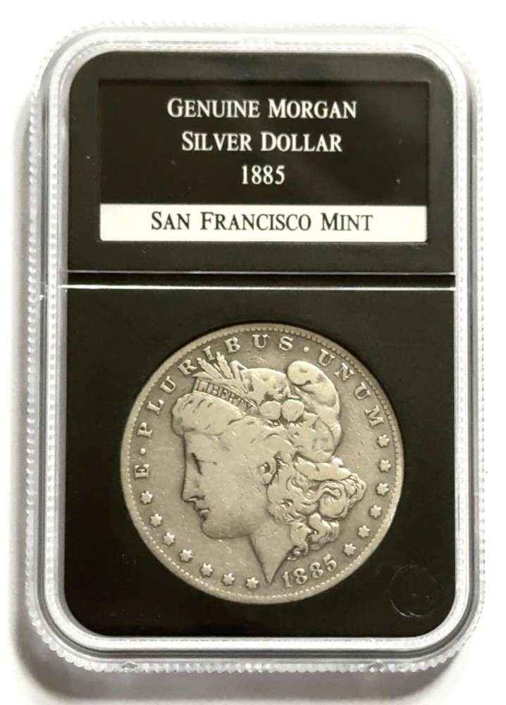 1885-S Morgan Silver Dollar: Winner shall receive the exact coin shown here. (SJ/B)