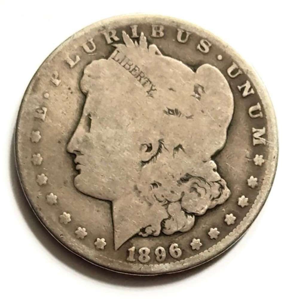 1896-S Morgan Silver Dollar (1 of 2)