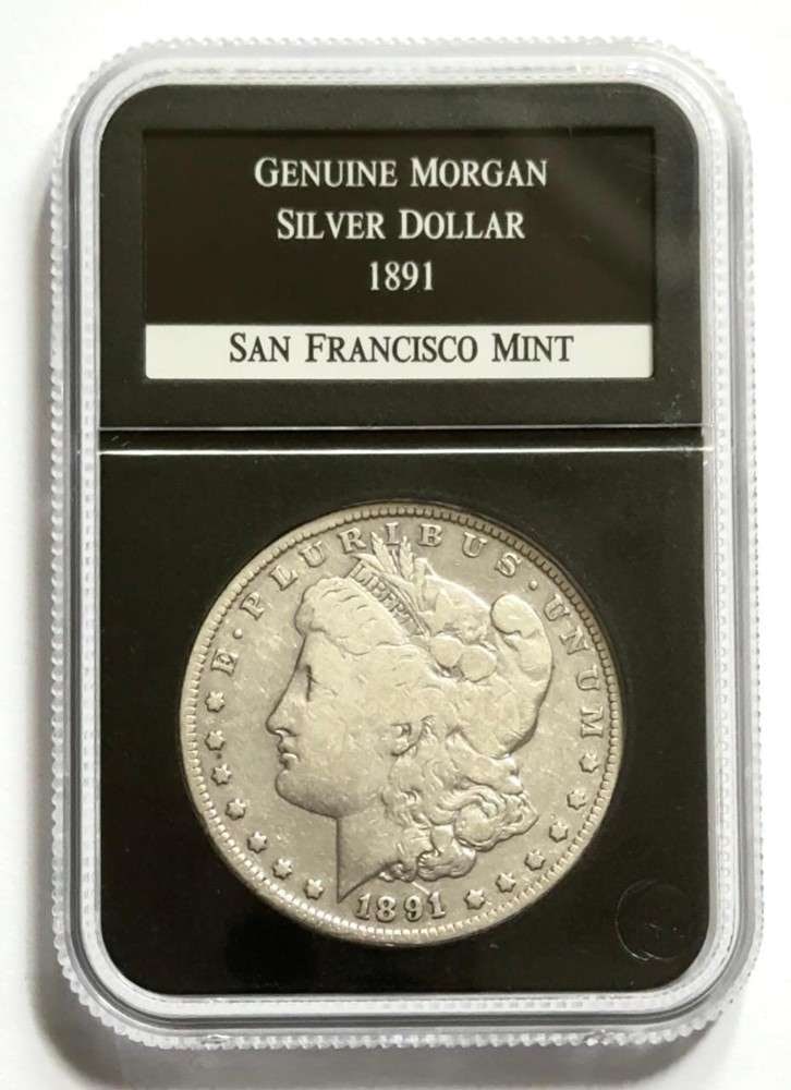 1891-S Morgan Silver Dollar (1 of 2)