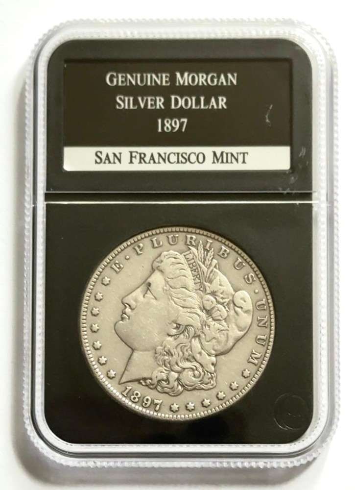 1897-S Morgan Silver Dollar (1 of 2)