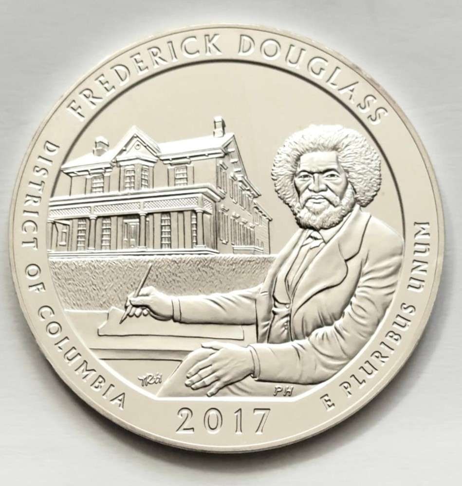 2017 Frederick Douglass National Park ATB 5 ozt .999 Silver (1 of 4)