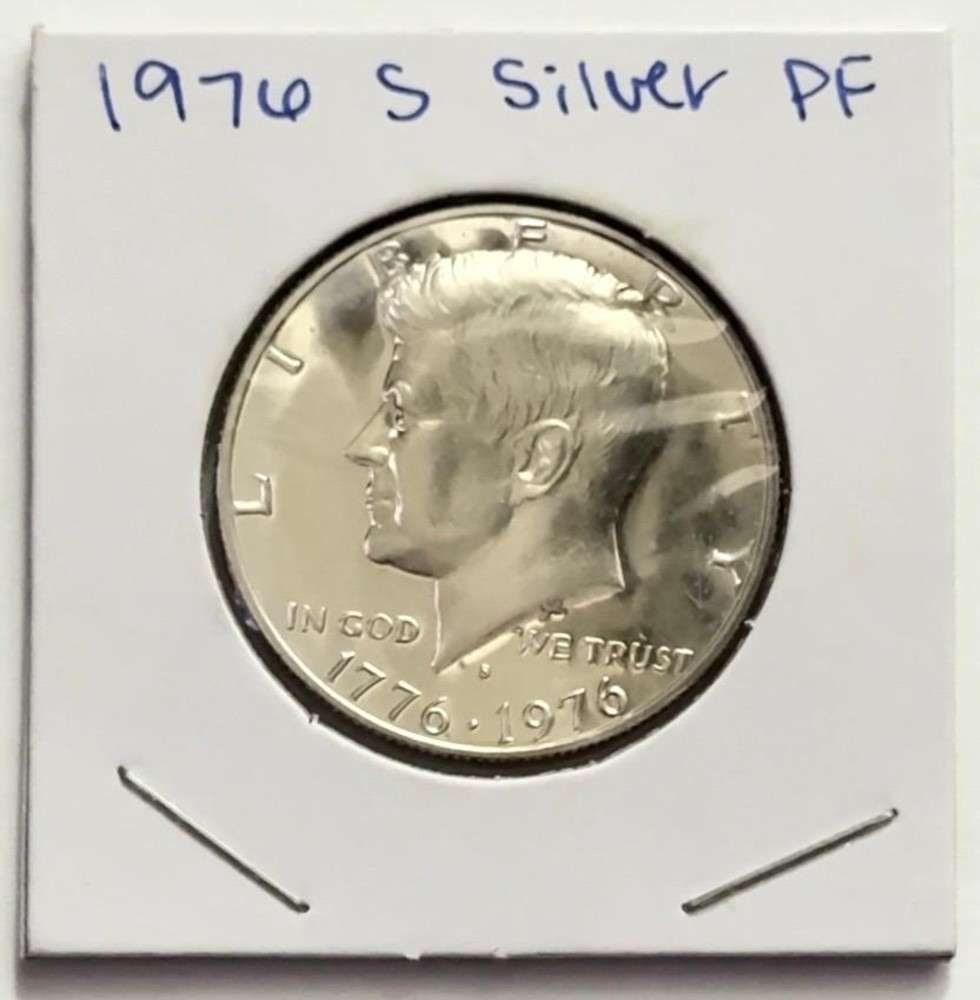 1976-S Kennedy Proof 40% Silver Half Dollar (1 of 2)