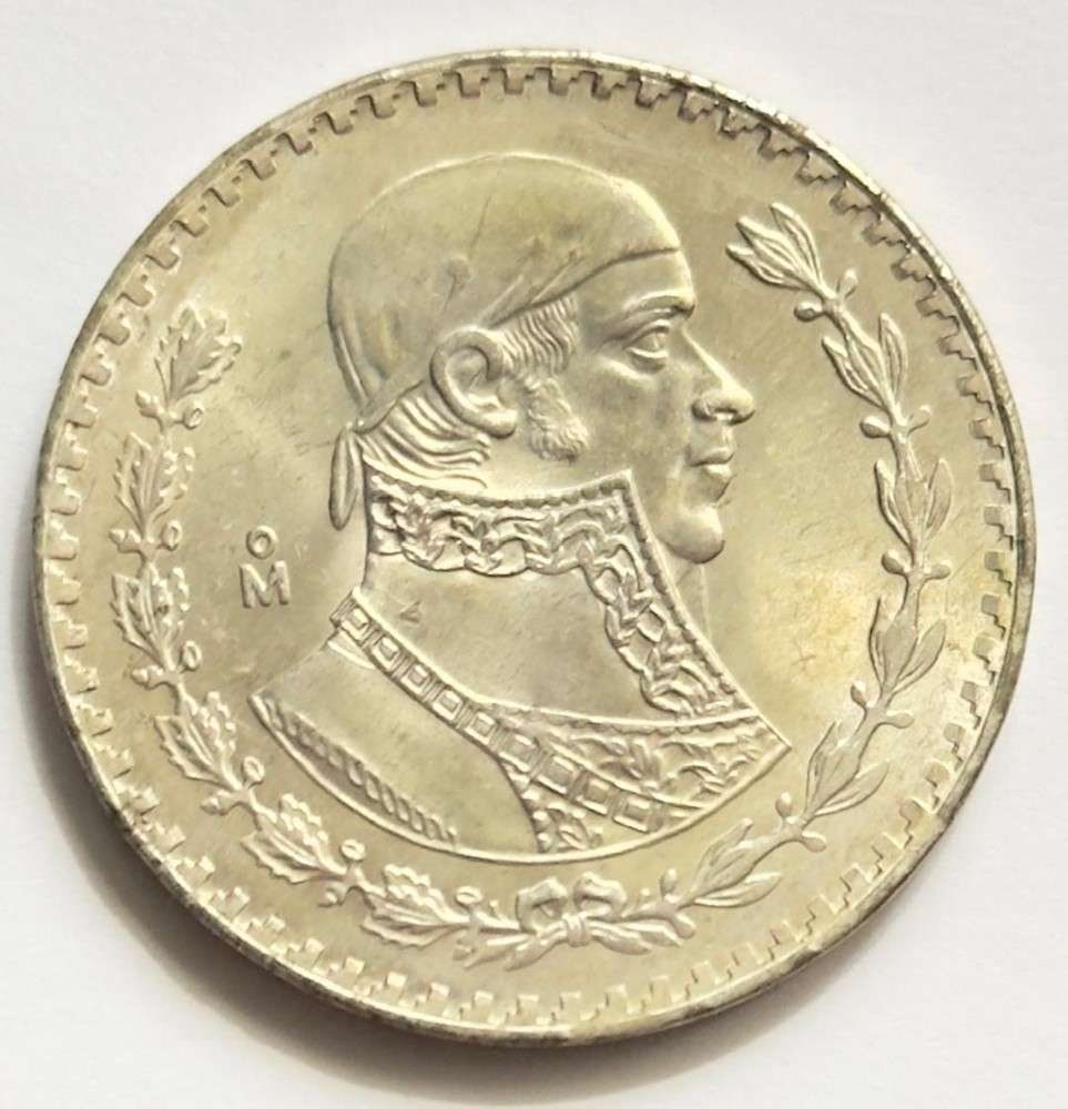 1958 Mexico 1 Peso BU .0514 ozt ASW .100 Silver (1 of 3)