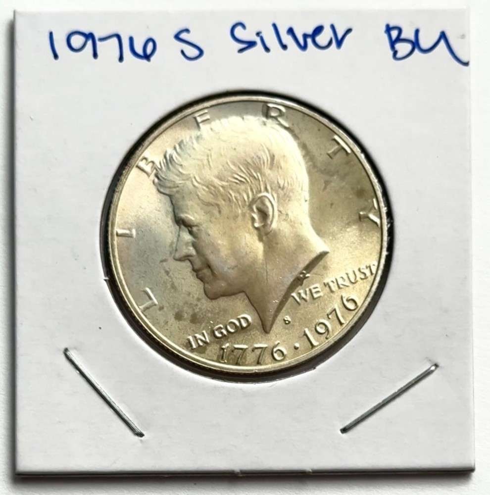 1976 Kennedy 40% Silver Half Dollar BU (1 of 2)