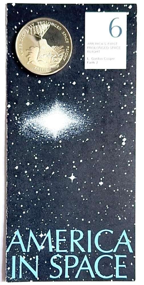 Franklin Mint "America's First Prolonged Space Flight" Proof .875 ozt ASW .925 Silver: "....I believe that this nation should commit itself to achieving the goal, before this decade is out, of landing a man on the moon and returning him safely to earth. "President John F. Kennedy, May 2