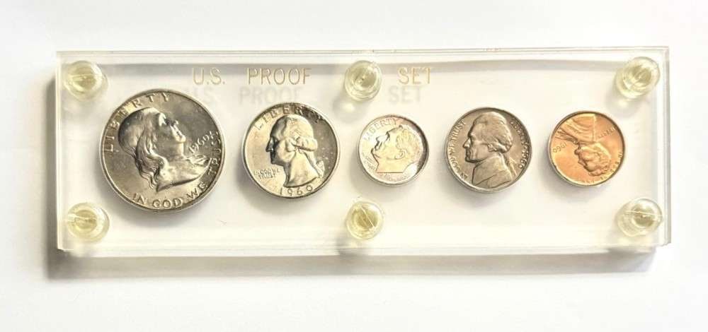 1960 United States Silver Proof Set (5-coins) (1 of 2)
