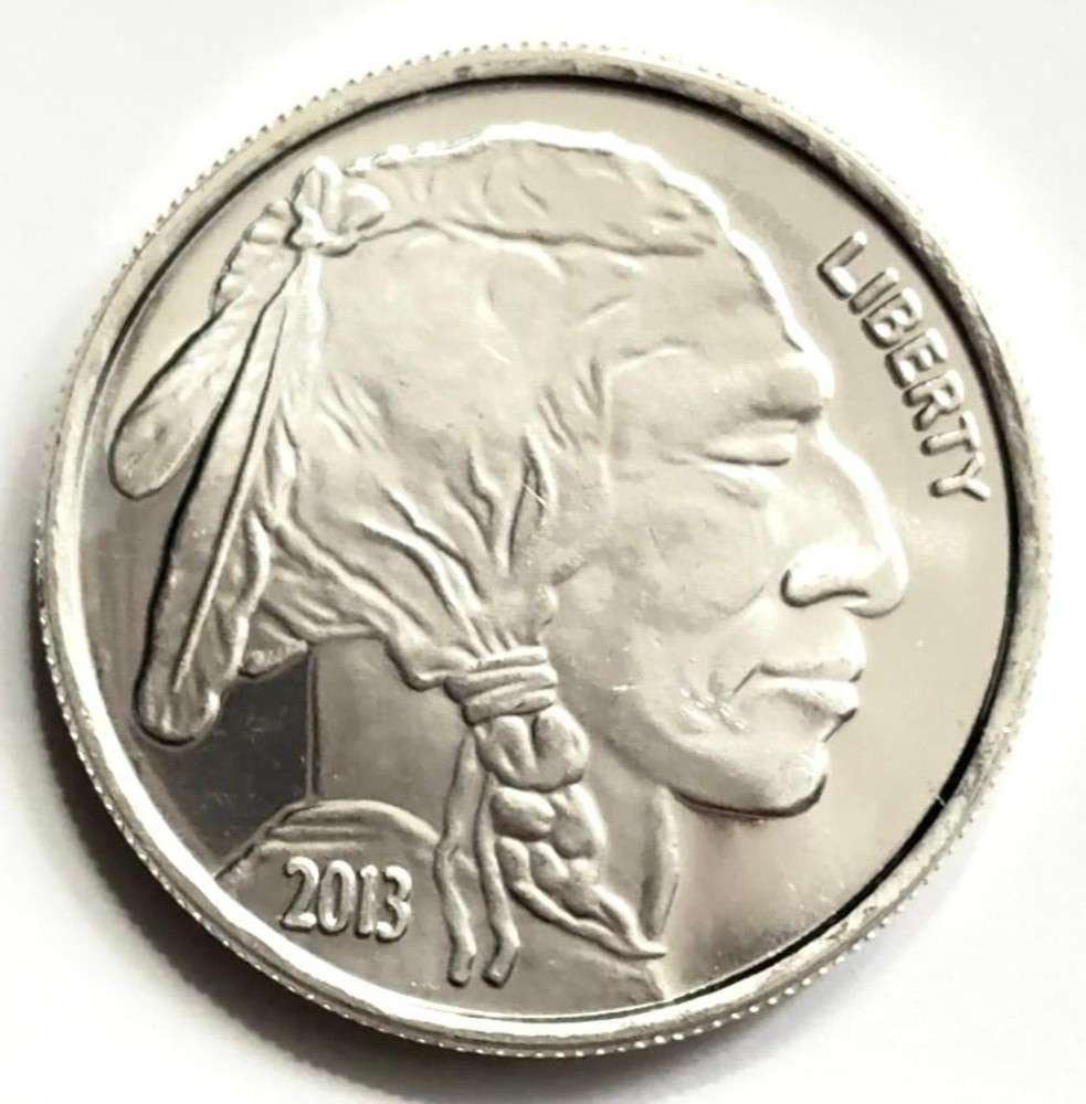 2013 Buffalo 1 ozt .999 Silver (1 of 2)