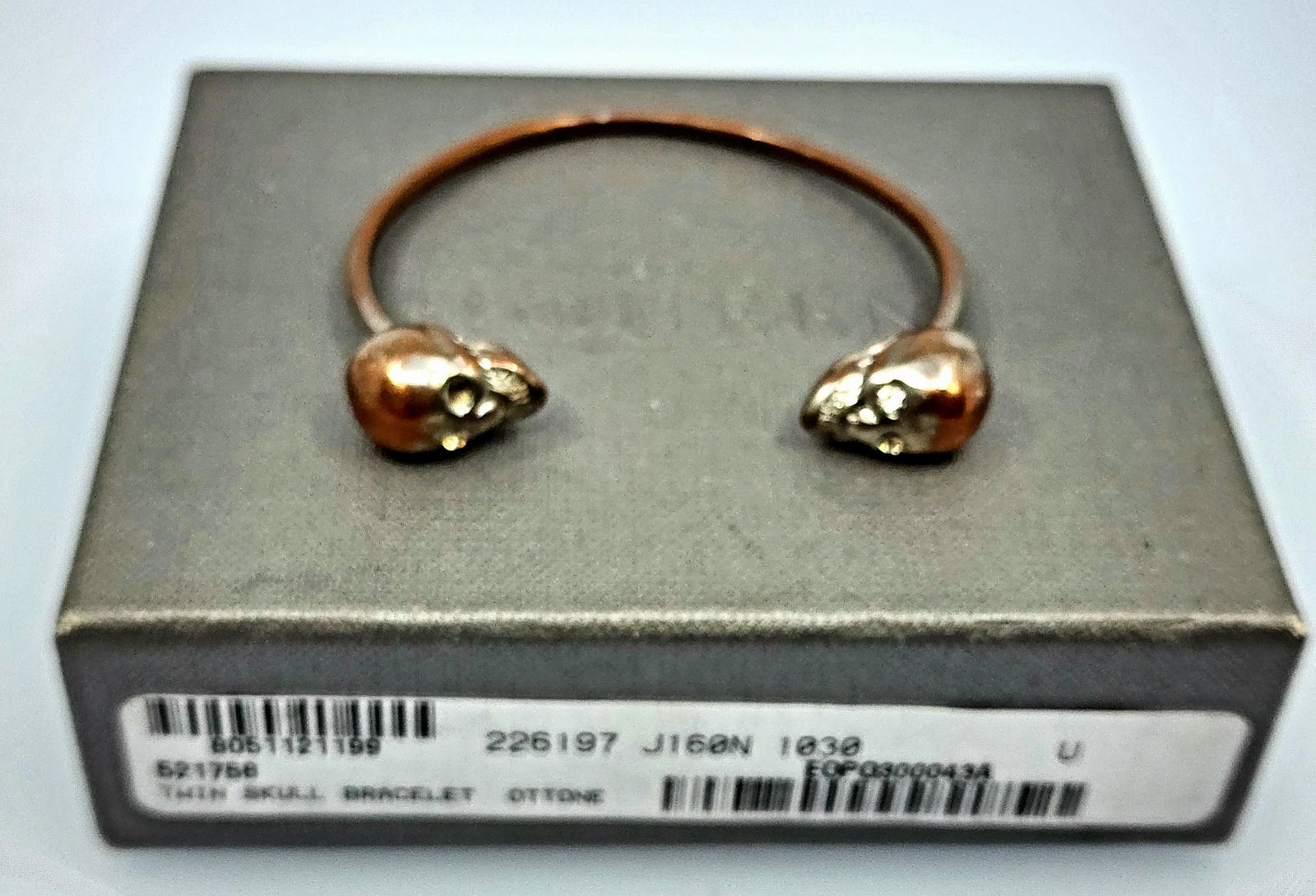 Alexander McQueen Skull Cuff Bracelet (1 of 1)