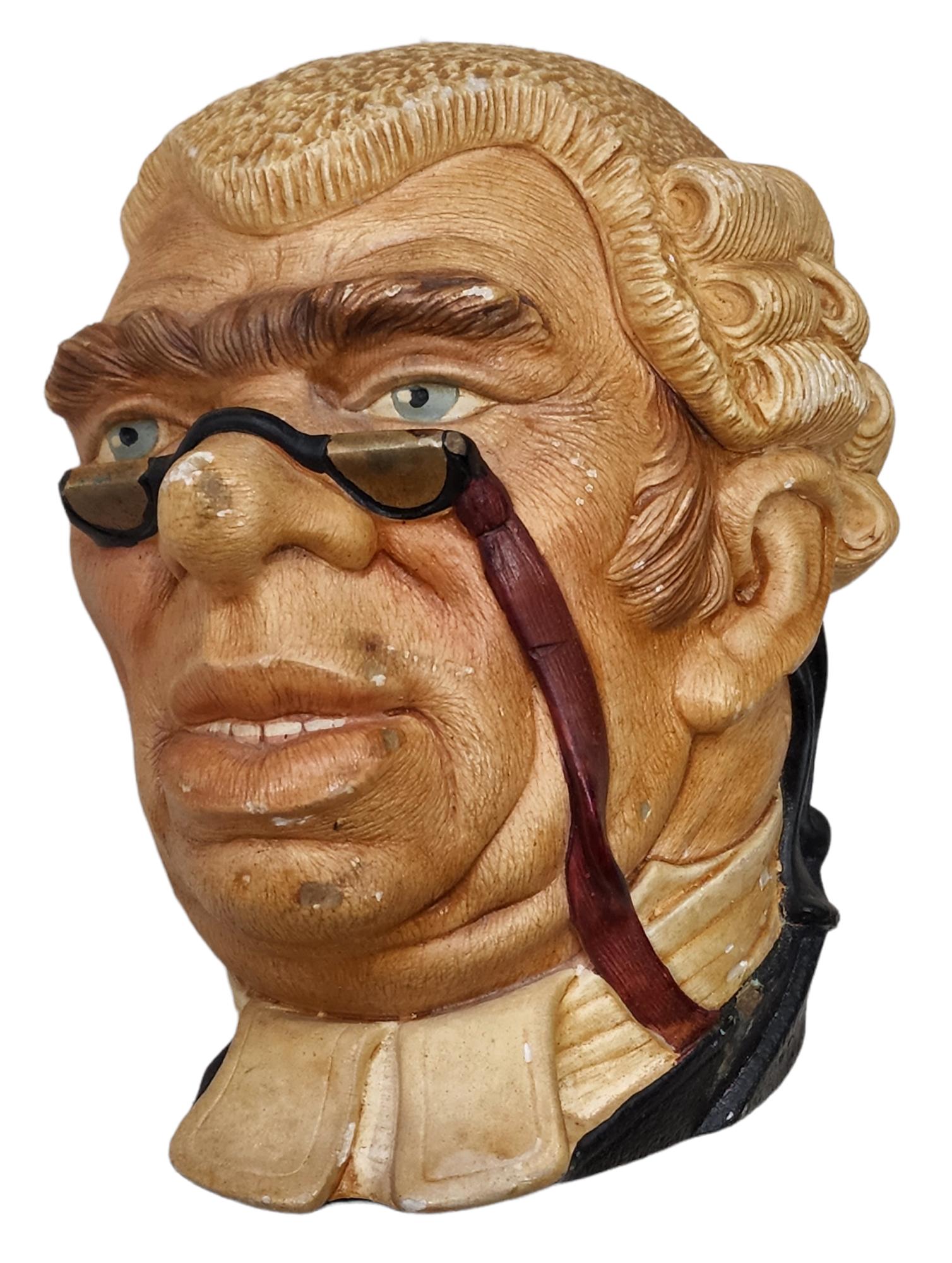 vintage Chalkware head (1 of 1)