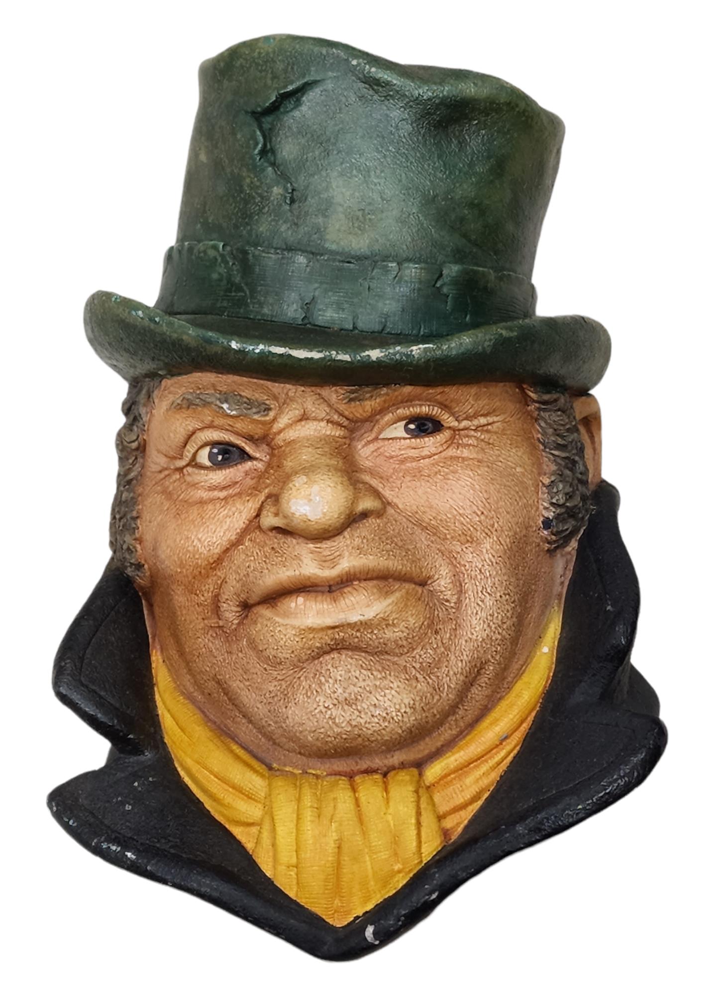 vintage Chalkware head (1 of 1)