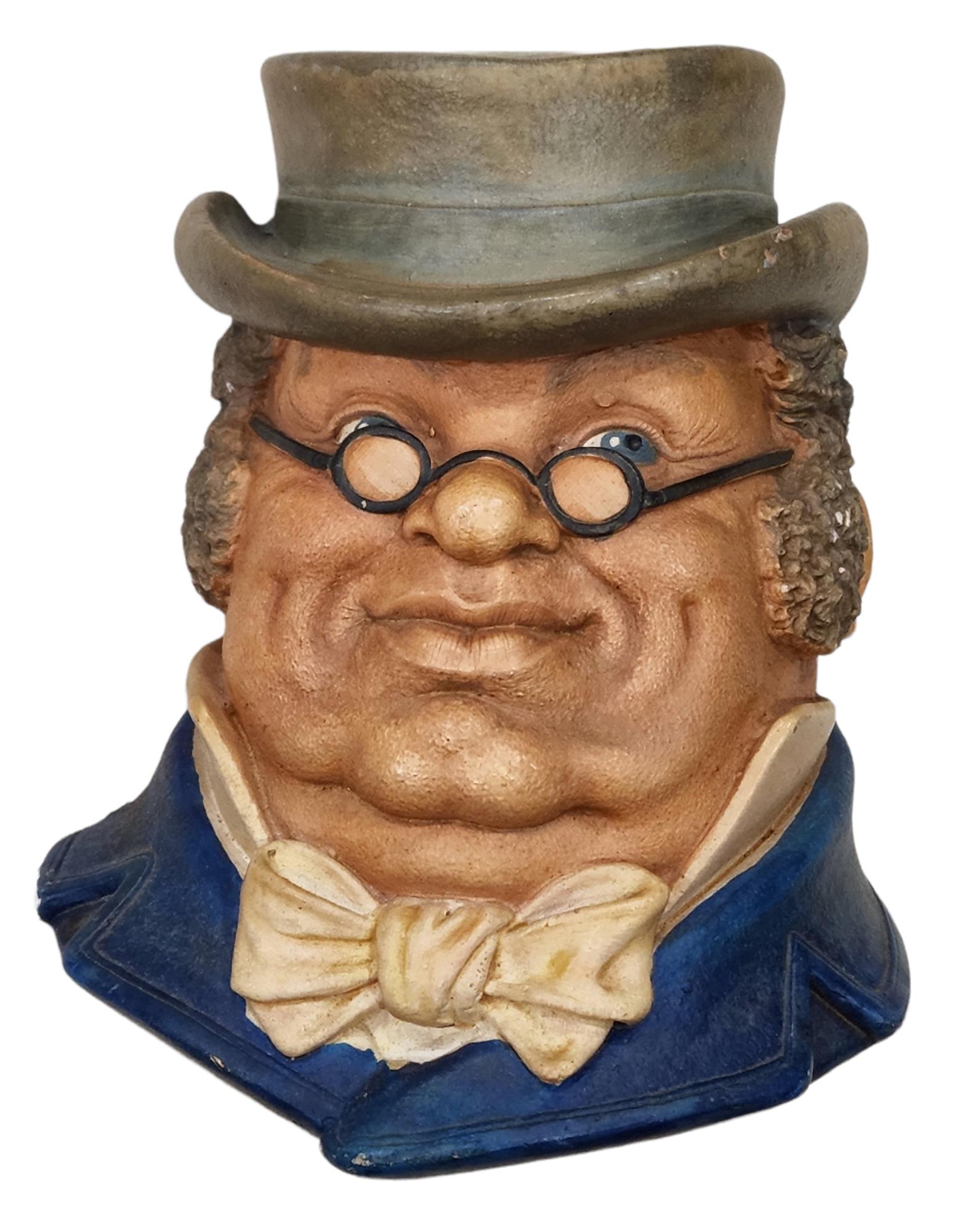 vintage Chalkware head (1 of 1)