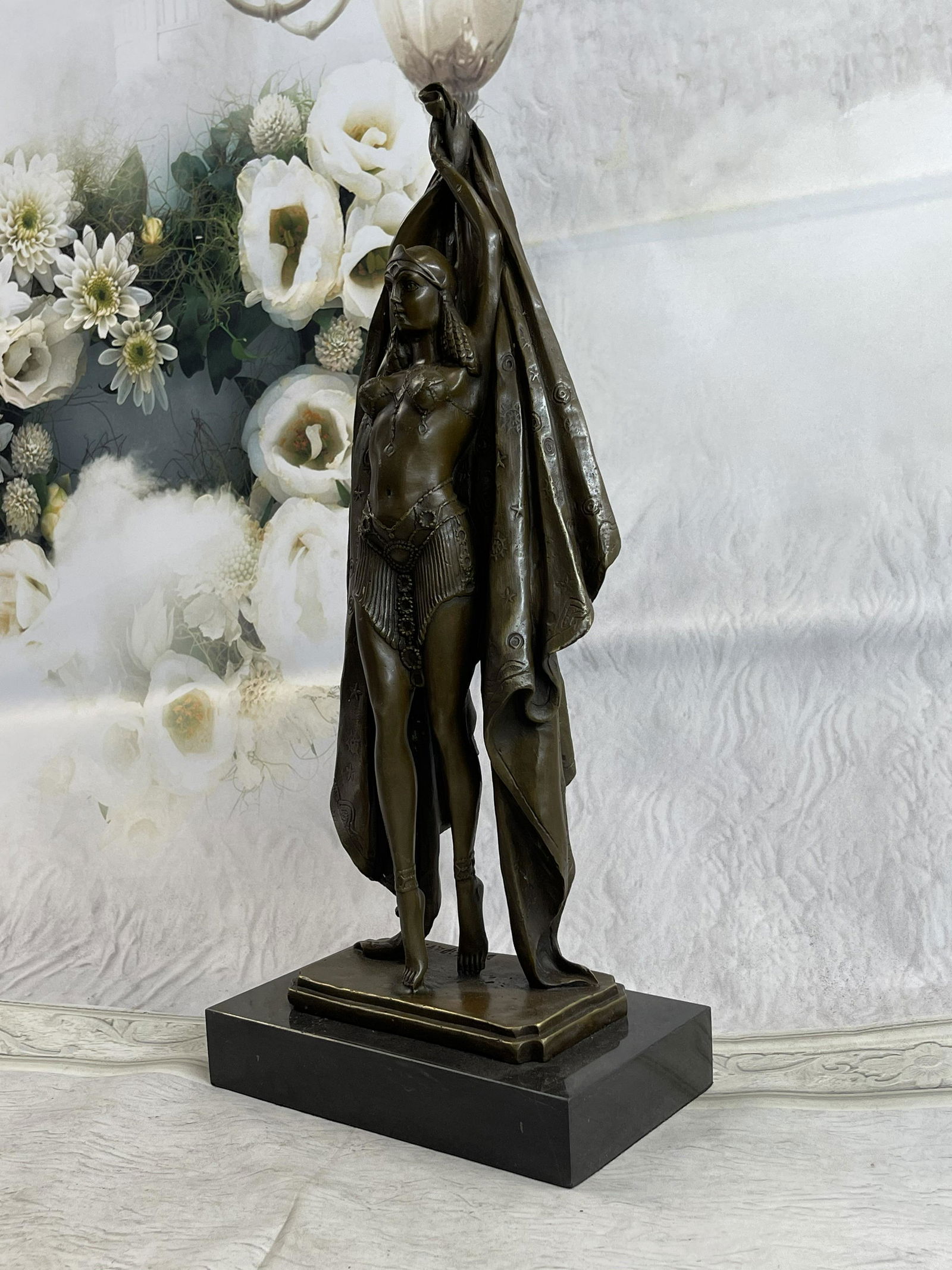 Chiparus Dancer Art Deco Bronze Sculpture (1 of 4)