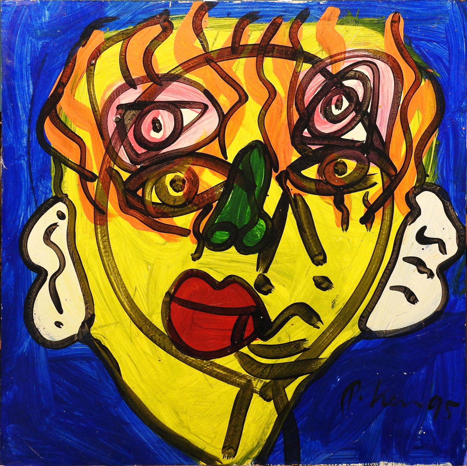 PETER KEIL OIL ON BOARD (1 of 2)