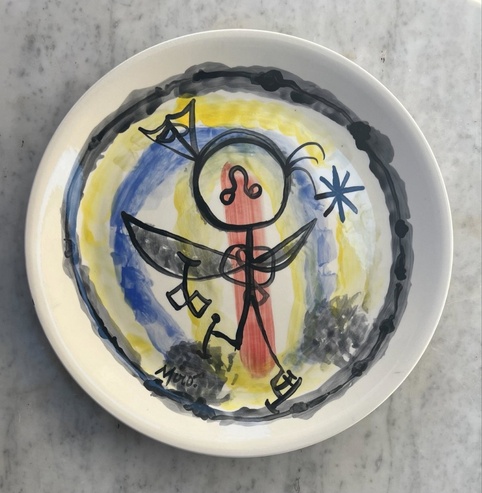 Miro Ceramic plate (1 of 1)