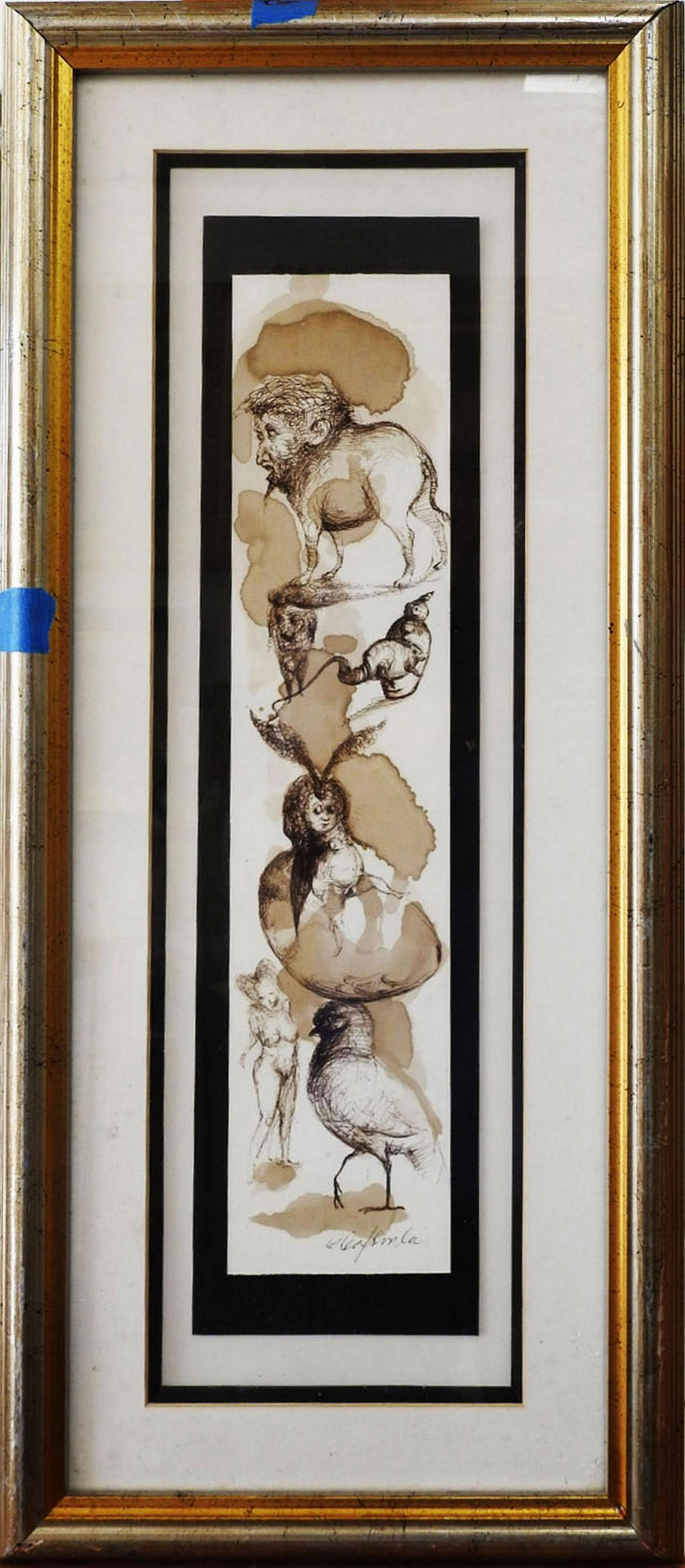 ERNESTO CAPDEVILA mixed media on board (1 of 3)