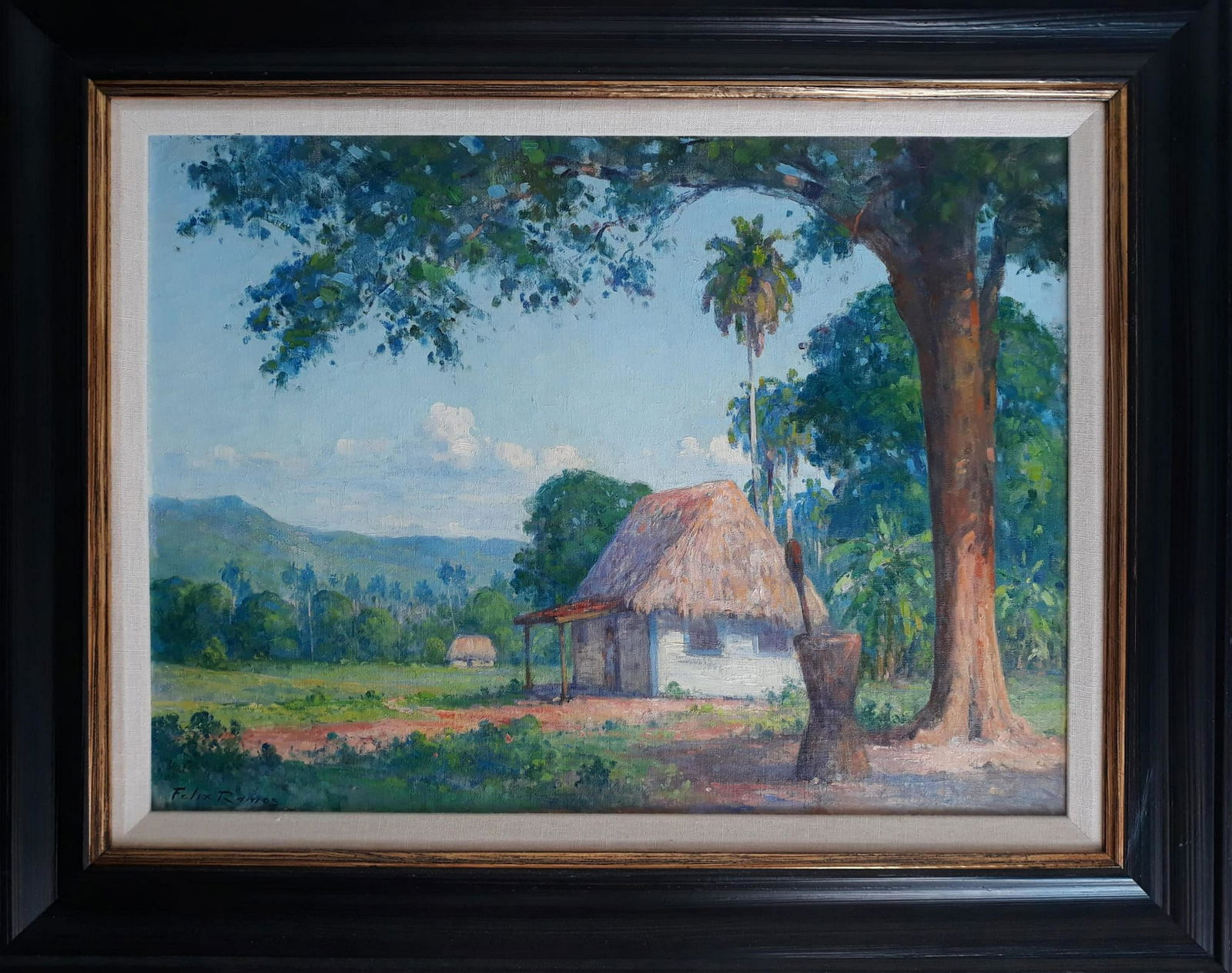 Felix ramos oil on canvas (1 of 1)