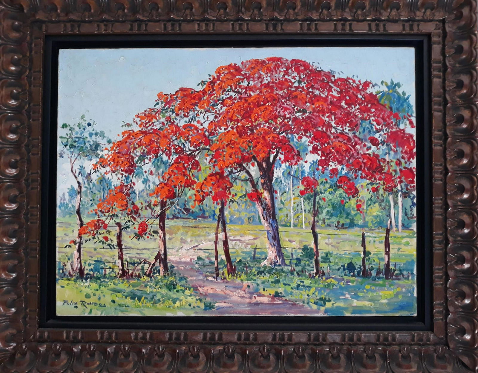 Felix ramos oil on canvas (1 of 1)