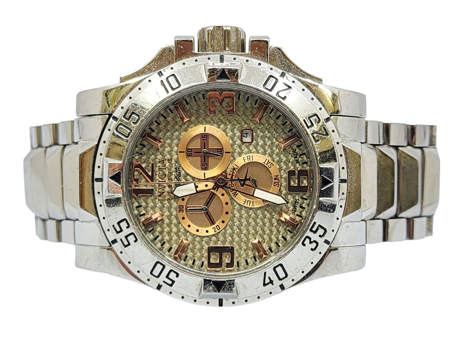 Invicta Large Size Mens Watch: excellent condition