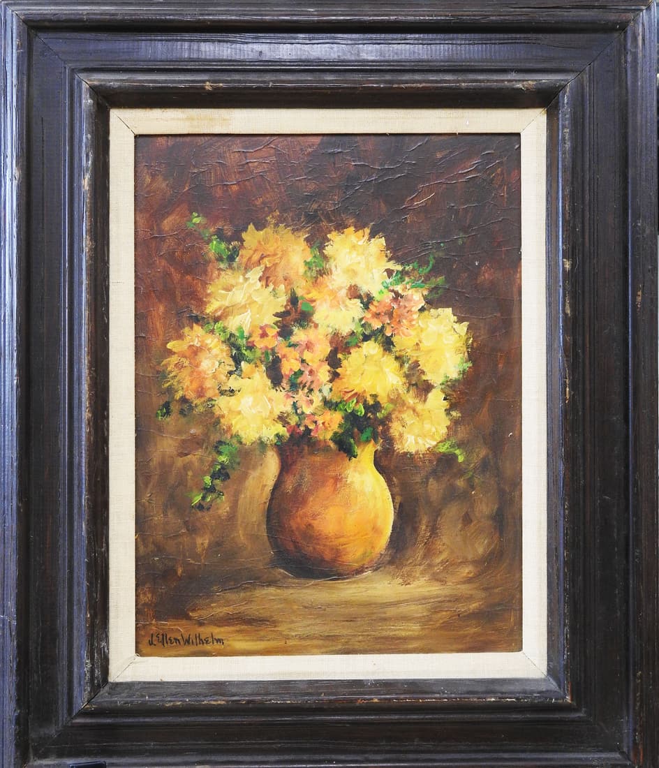 J. Ellen Wilhelm: oil on board16" x 12"