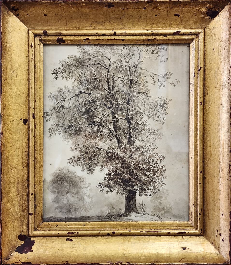 manner of John CONSTABLE (1776-1837): watercolor on paper 8.50" x 10"