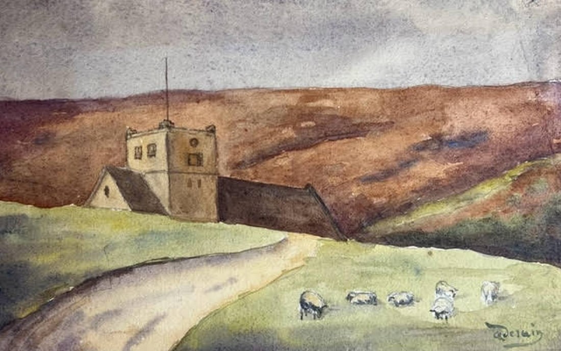 Andre Derain: Watercolor 5”x7.5”