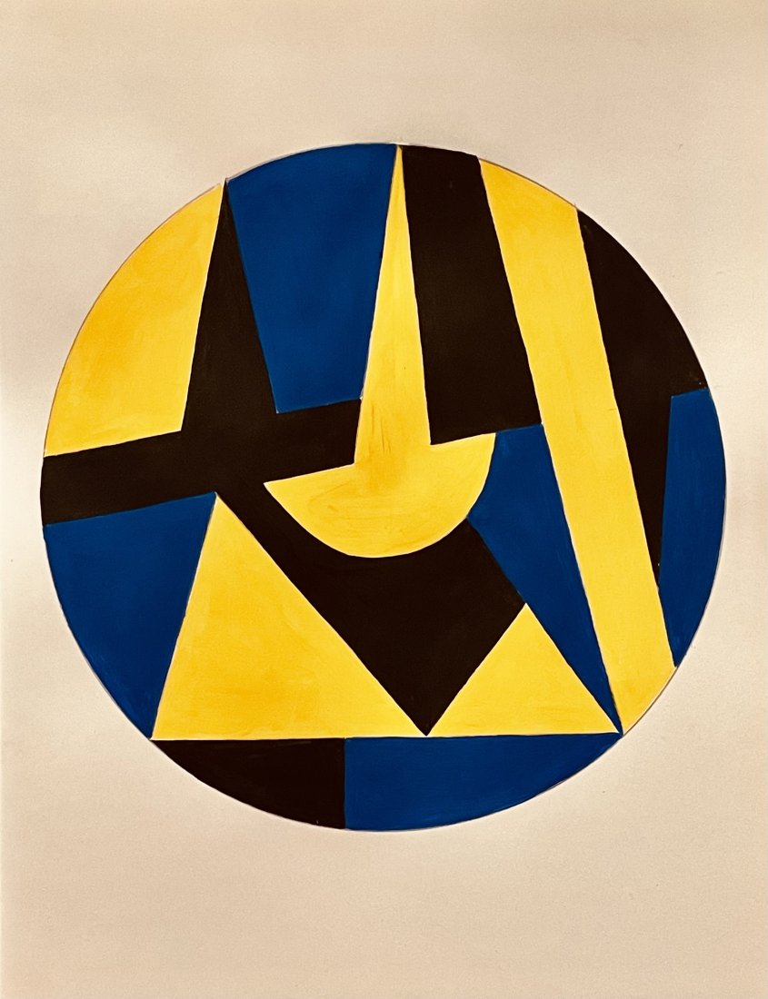 Carmen Herrera: 29 x 22 cm Circa 50 Gouache on cardboard