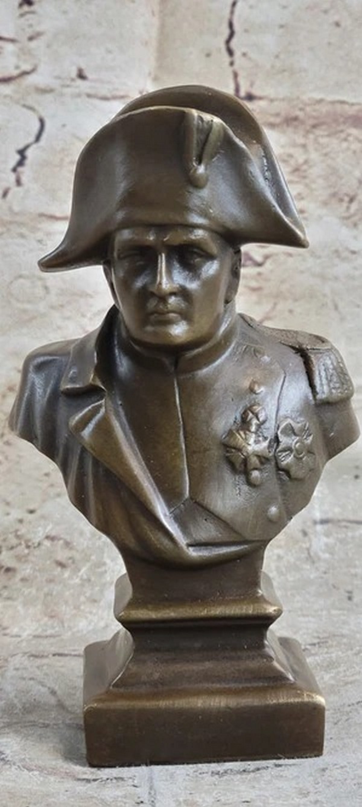 Miniature Vienna Bronze French Napoleon Commander Sculpture Figurine (1 of 5)