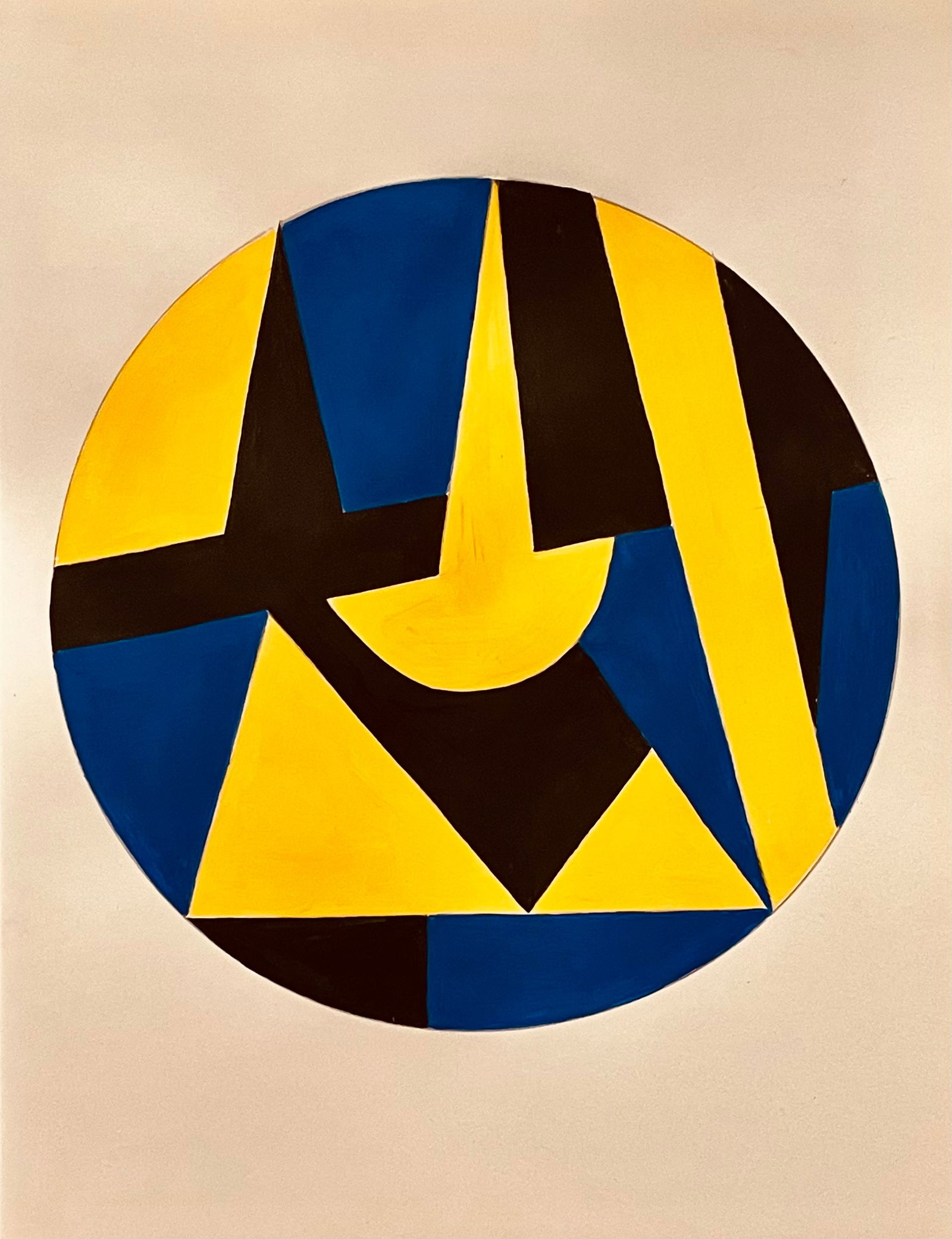 Carmen Herrera: 29 x 22 cm Circa 50 Gouache on cardboard