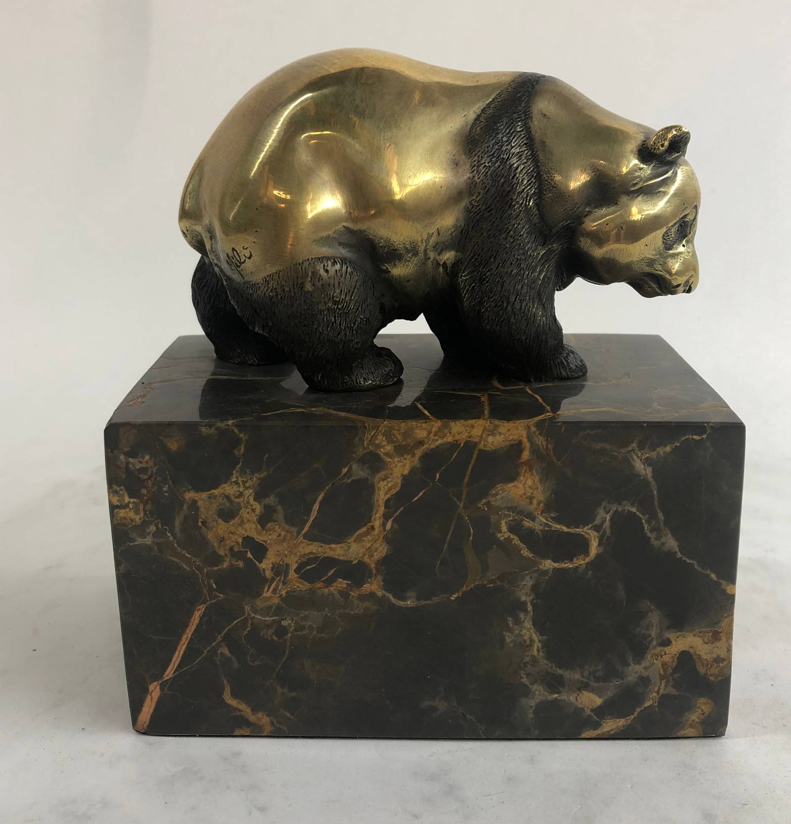 Buy Milo Panda Bronze Sculpture Miami Auctions & Appraisals Llc In Fl