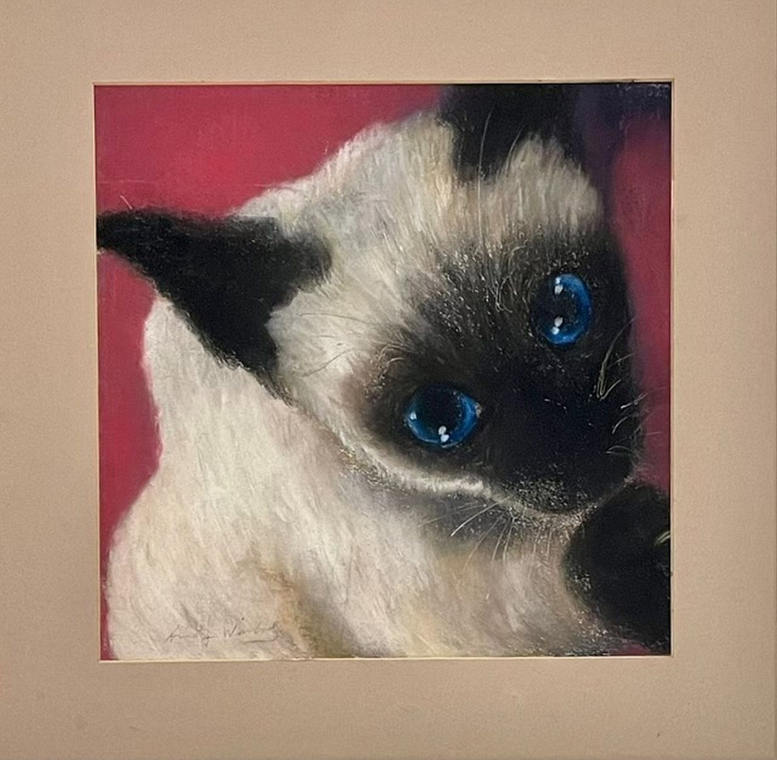 Andy Warhol (signed ): 40 x 40 cm