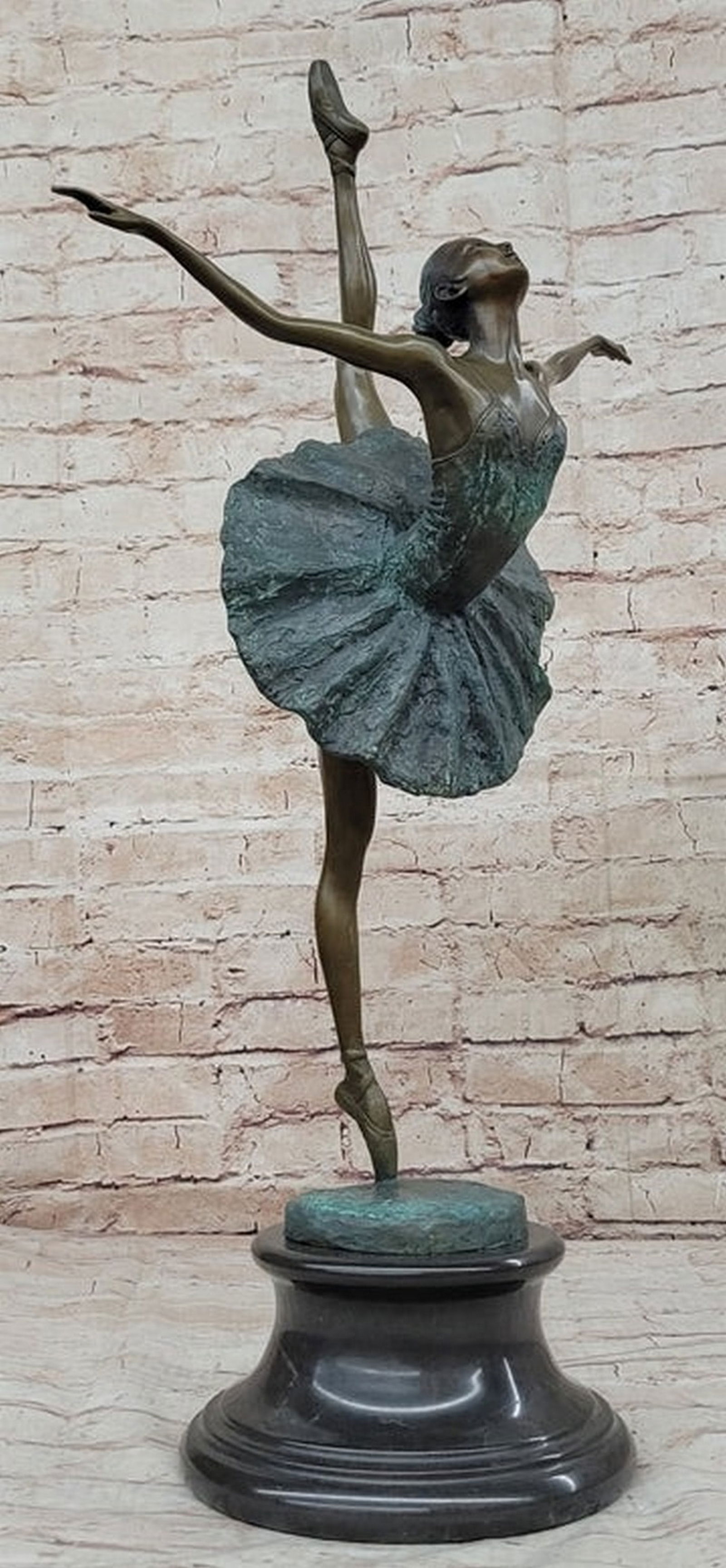 Arabesque Ballerina Ballet Dancer Figure Statue Sculpture (1 of 4)