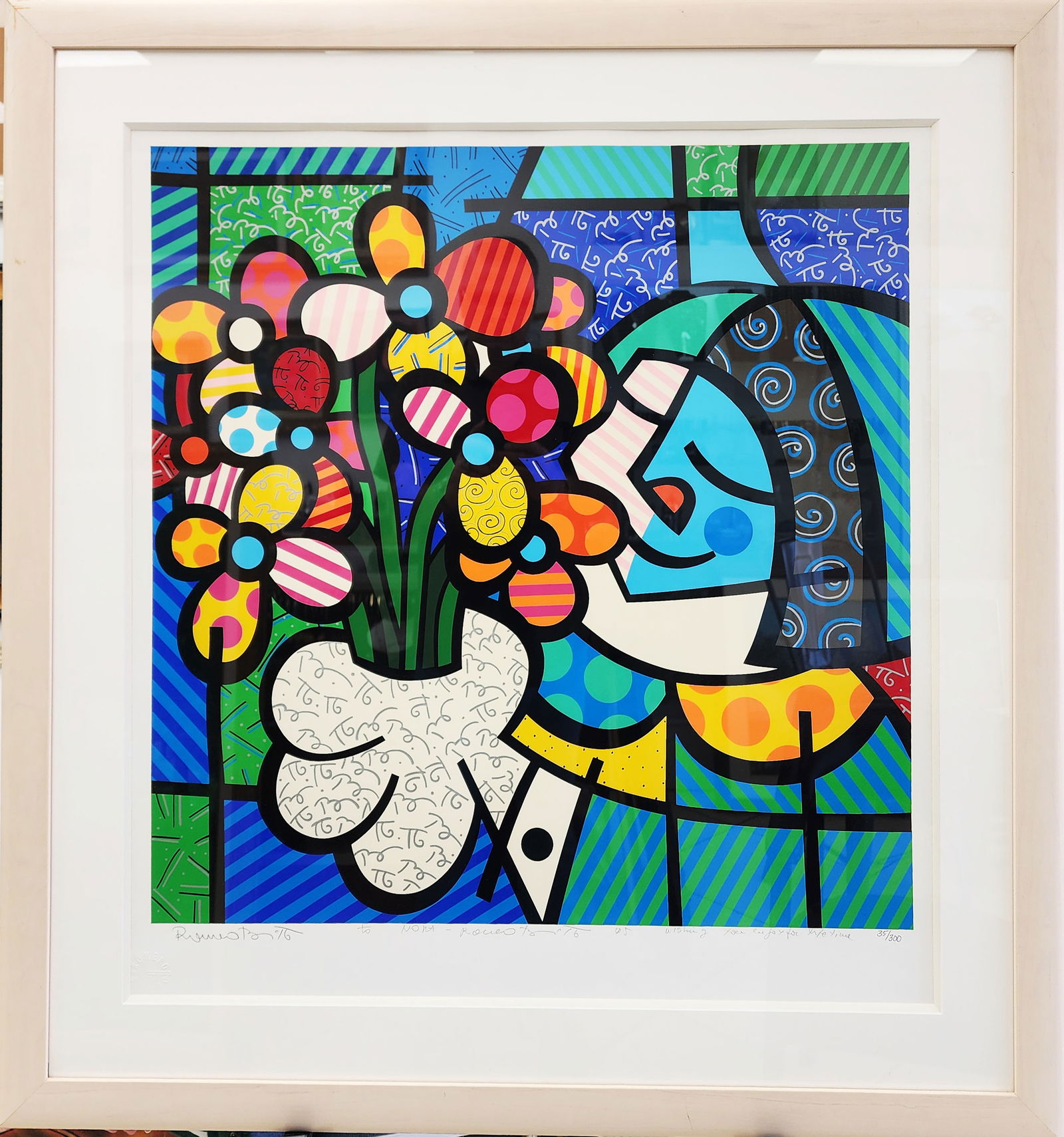 Romero BRITTO (1963) Color Serigraph (1 of 5)